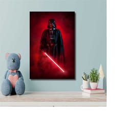 starwars darth vader canvas poster, obi wan kenobi