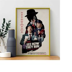 see how they run movie poster- high quality