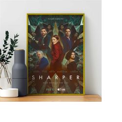 sharper movie poster- high quality canvas art print
