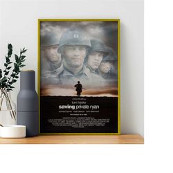 saving private ryan movie poster, 90s movie poster