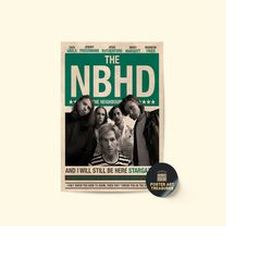 the neighbourhood retro band poster / room decor