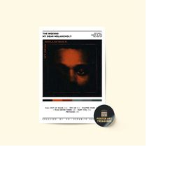 the weeknd - my dear melancholy album poster