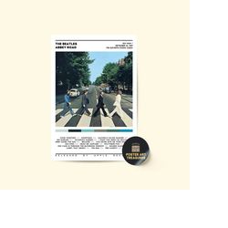 the beatles - abbey road / album cover