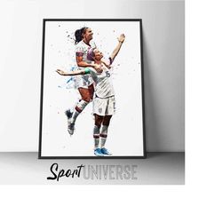 alex morgan, megan rapinoe poster alex morgan, megan