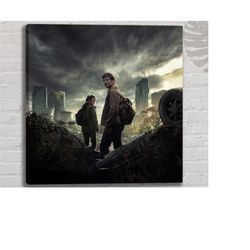 the last of us poster canvas print -