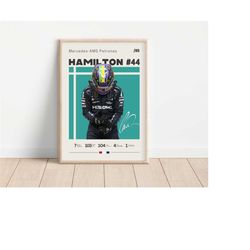 lewis hamilton poster, f1 racing poster, formula 1