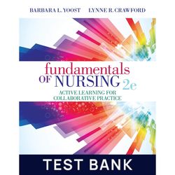 Test Bank for Fundamentals of Nursing Active Learning for Collaborative Practice 2nd Edition Test Bank