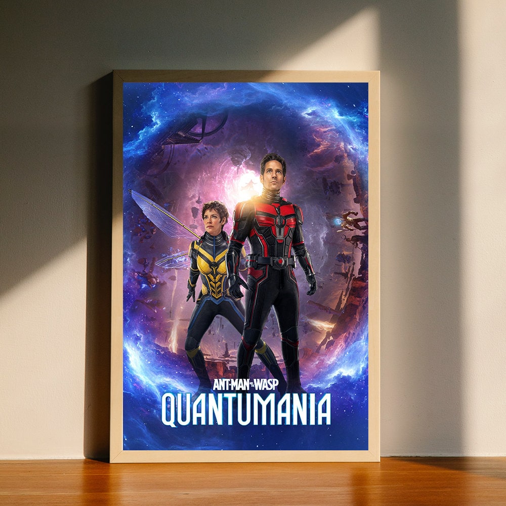 Ant-Man and the Wasp Quantumania (2023) Movie Canvas Poster, Wall Art Decor, Home Decor, No Frame.jpg