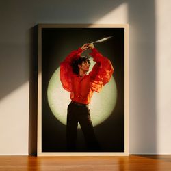 conan gray telepath music album canvas poster, wall art decor, home decor, no frame