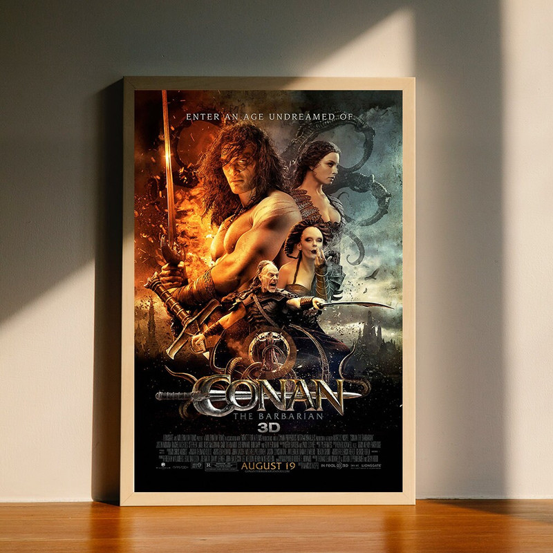 Conan The Barbarian Art Movie Canvas Poster, Wall Art Decor, Home Decor, No Frame.jpg