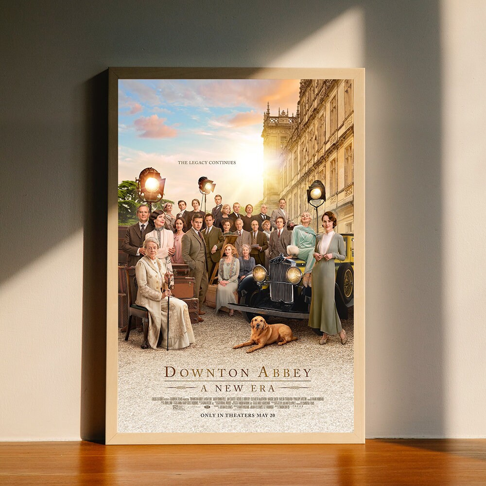 Downton Abbey A New Era Movie Canvas Poster, Wall Art Decor, Home Decor, No Frame.jpg