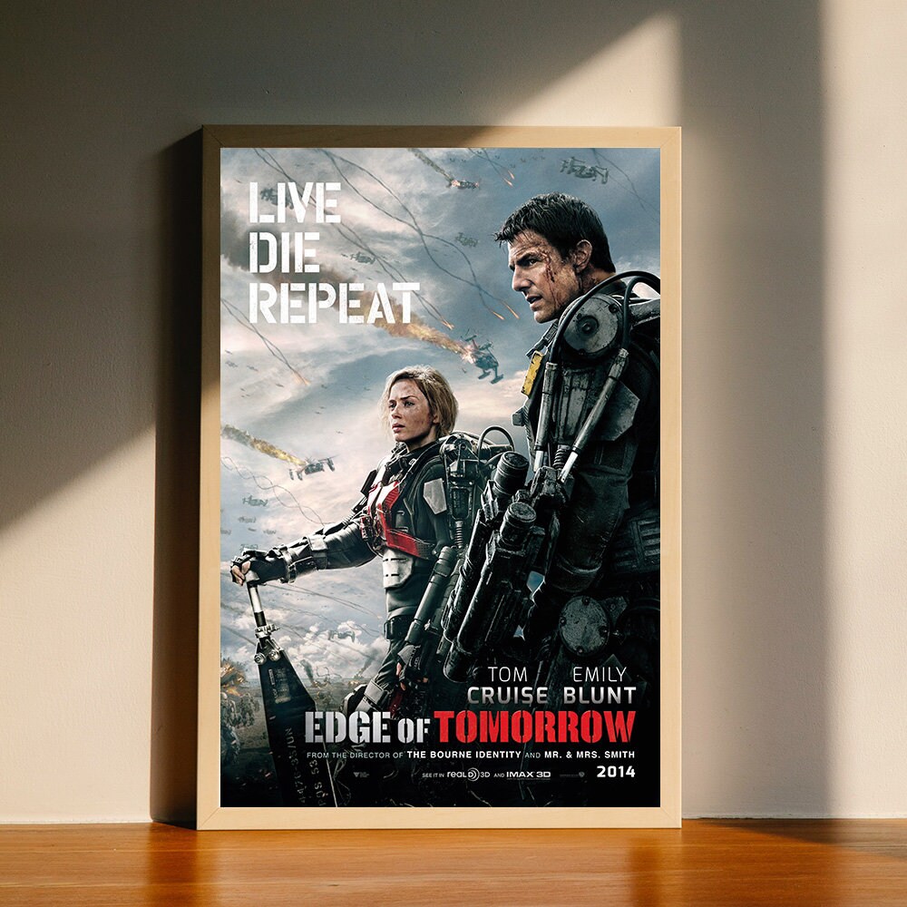 Edge Of Tomorrow Movie Canvas Poster, Wall Art Decor, Home Decor, No Frame.jpg