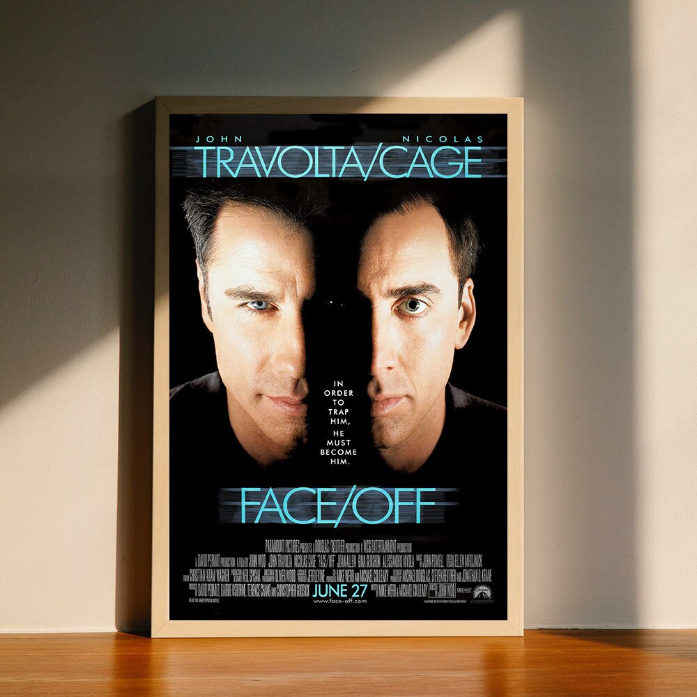 Face Off (1997) Movie Canvas Poster, Wall Art Decor, Home Decor, No Frame.jpg