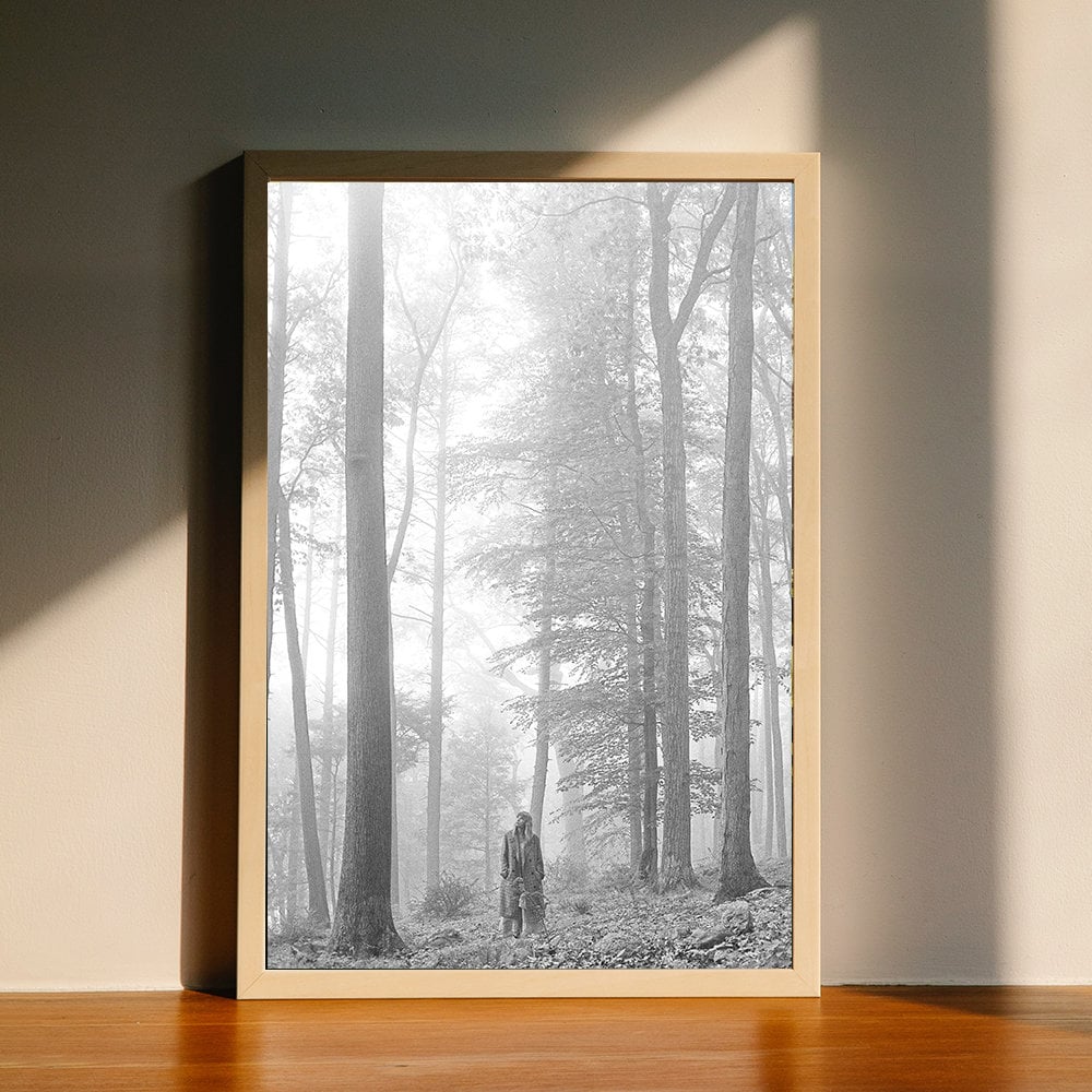 Folklore Taylor Swift Album Cover Canvas Poster, Wall Art Decor, Home Decor, No Frame.jpg