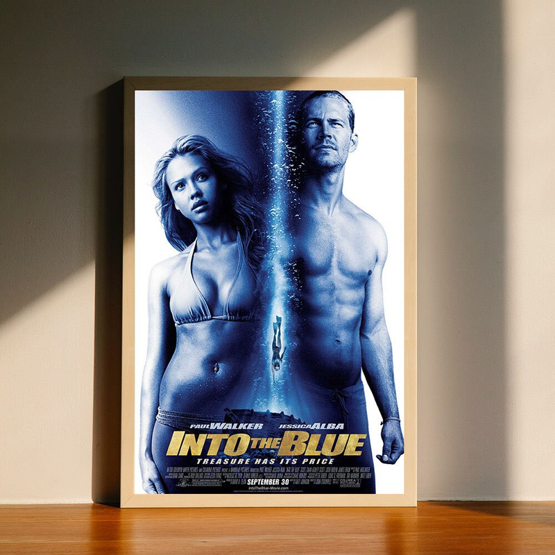 Into The Blue Movie Canvas Poster, Wall Art Decor, Home Decor, No Frame.jpg