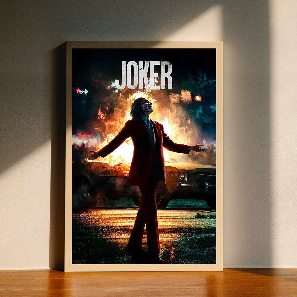Joker 2019 Movie Canvas Poster, Wall Art Decor, Home Decor, No Frame.jpg