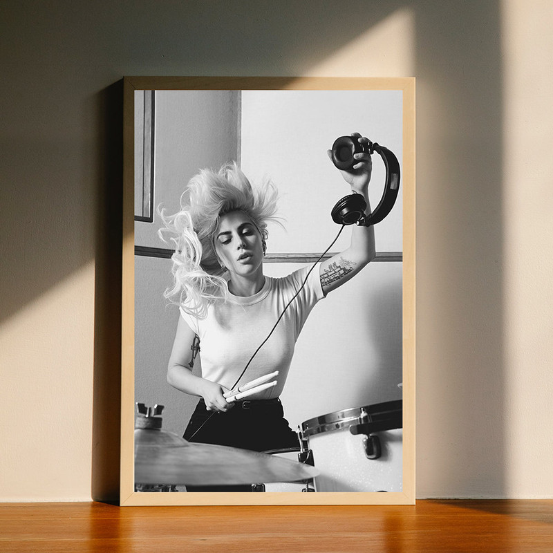 Lady Gaga Music Canvas Poster, Wall Art Decor, Home Decor, No Frame.jpg