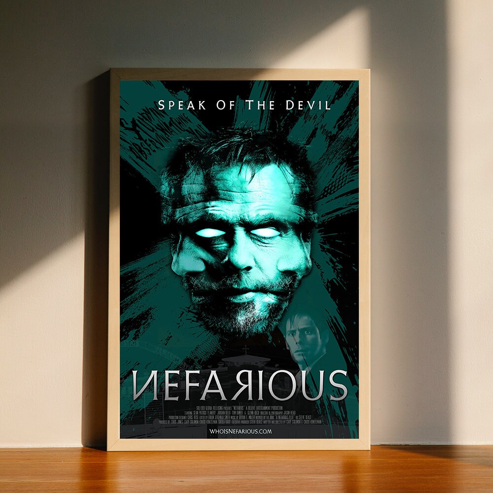 Nefarious 2023 Movie Canvas Poster, Wall Art Decor, Home Decor, No Frame.jpg