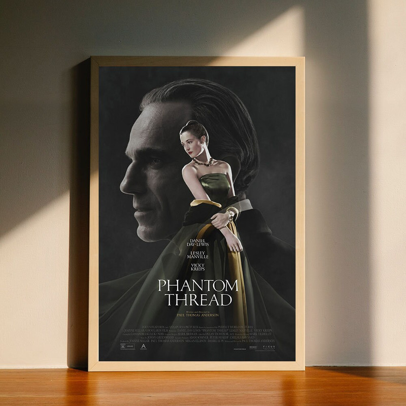 Phantom Thread Movie Canvas Poster, Wall Art Decor, Home Decor, No Frame.jpg