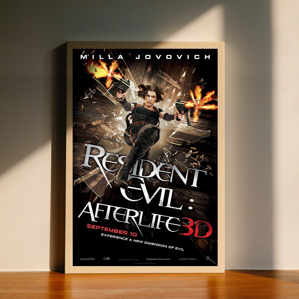 Resident Evil Afterlife Movie Canvas Poster, Wall Art Decor, Home Decor, No Frame.jpg
