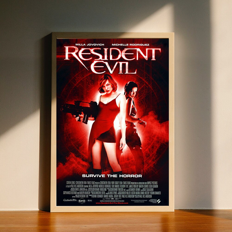 Resident Evil Original Movie Canvas Poster, Wall Art Decor, Home Decor, No Frame.jpg