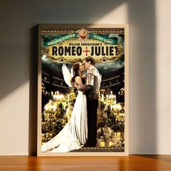 romeo and juliet movie canvas poster, wall art decor, home decor, no frame
