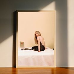 sabrina carpenter emails i can't send music album canvas poster, wall art decor, home decor, no frame