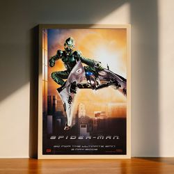 spiderman green goblin movie canvas poster, wall art decor, home decor, no frame