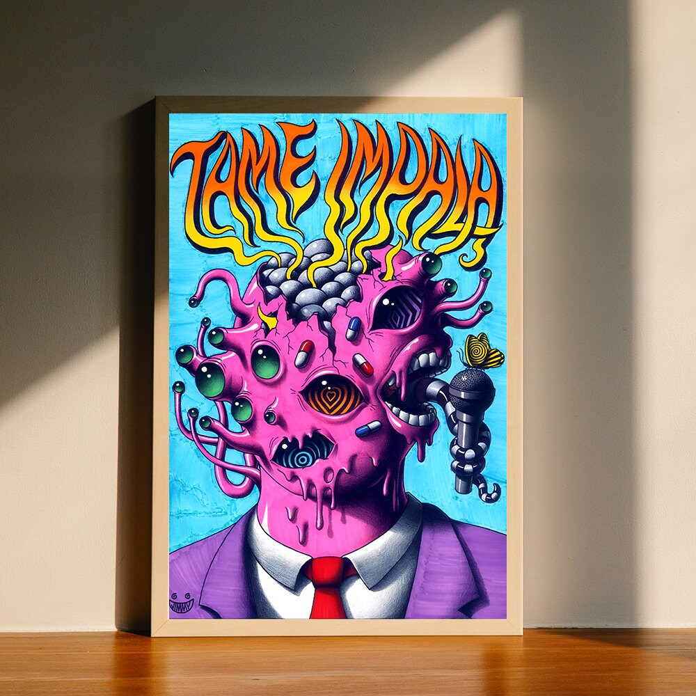 Tame Impala Currents Art Music Canvas Poster, Wall Art Decor, Home Decor, No Frame.jpg