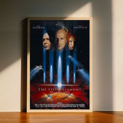 the fifth element movie canvas poster, wall art decor, home decor, no frame