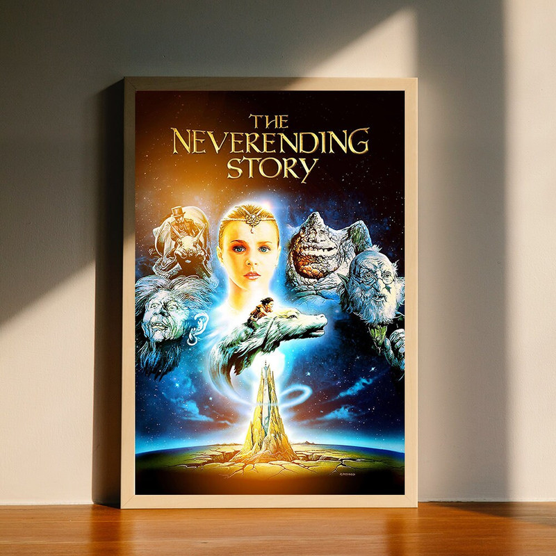 The Never Ending Story Movie Canvas Poster, Wall Art Decor, Home Decor, No Frame.jpg