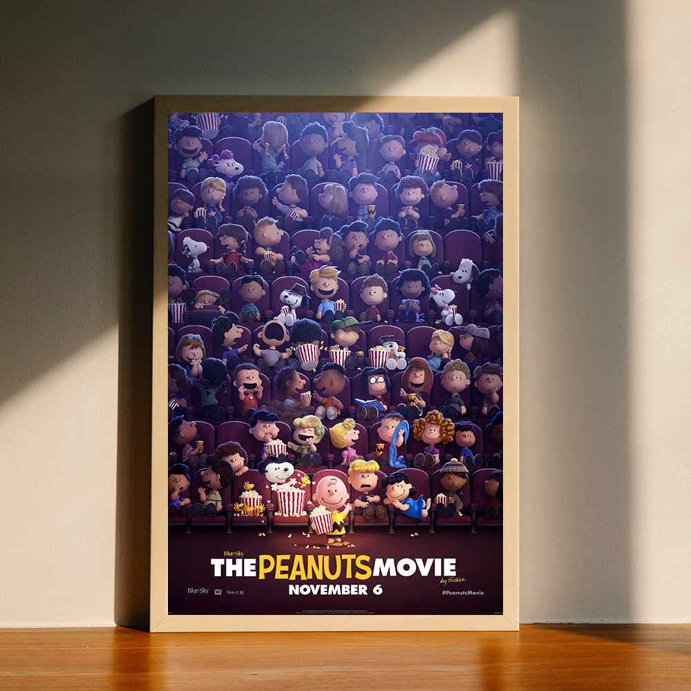 The Peanuts Movie Canvas Poster, Wall Art Decor, Home Decor, No Frame.jpg