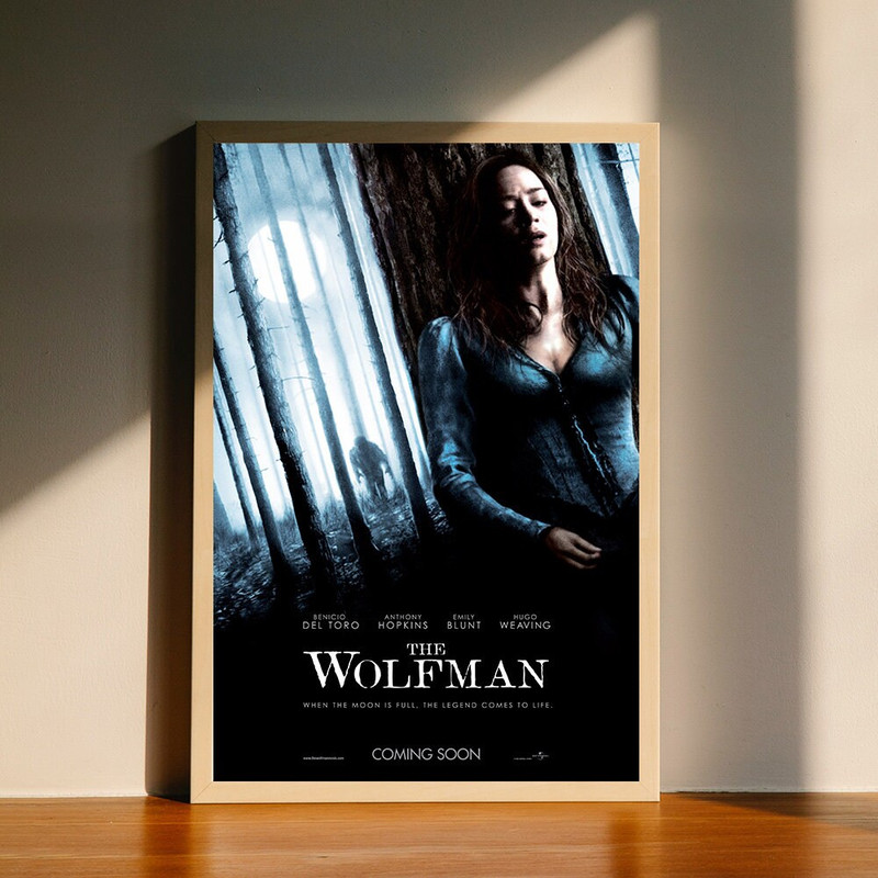 The Wolfman Movie Canvas Poster, Wall Art Decor, Home Decor, No Frame.jpg