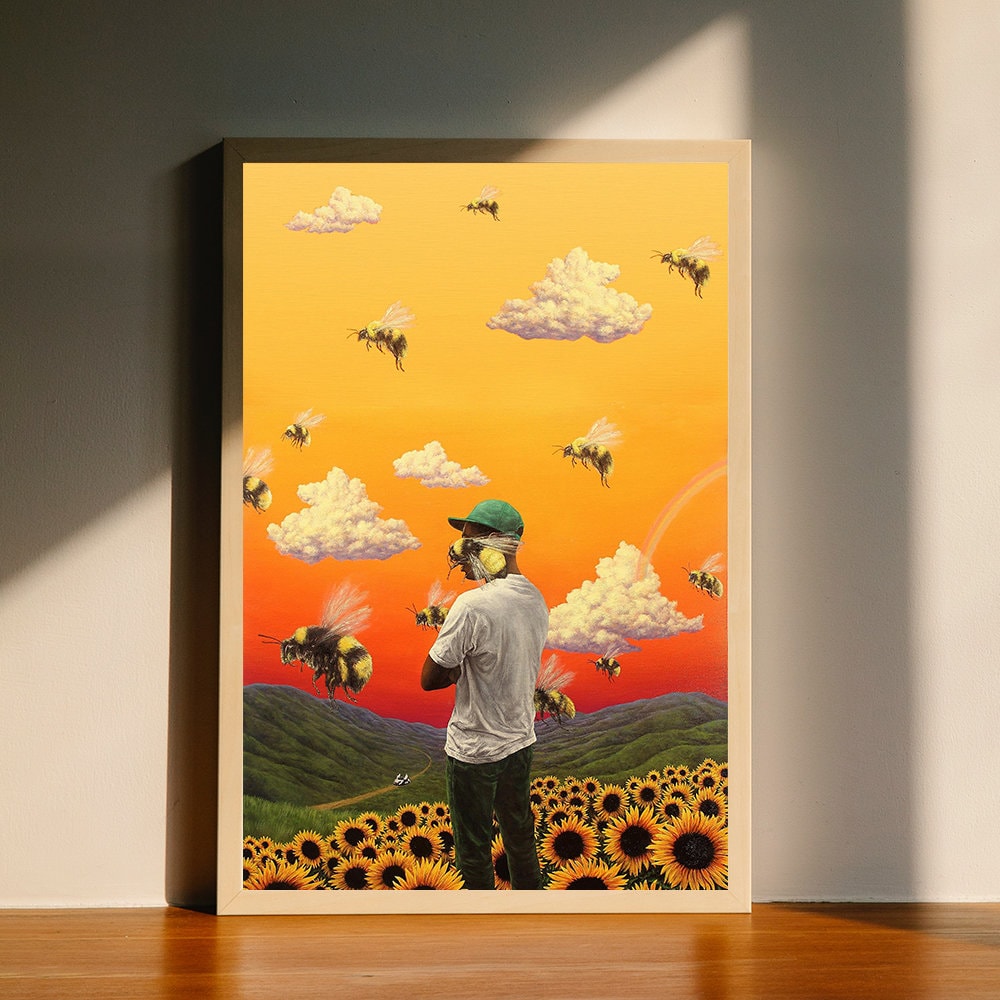 Tyler The Creator - Flower Boy - Retro Music Canvas Poster, Wall Art Decor, Home Decor, No Frame.jpg