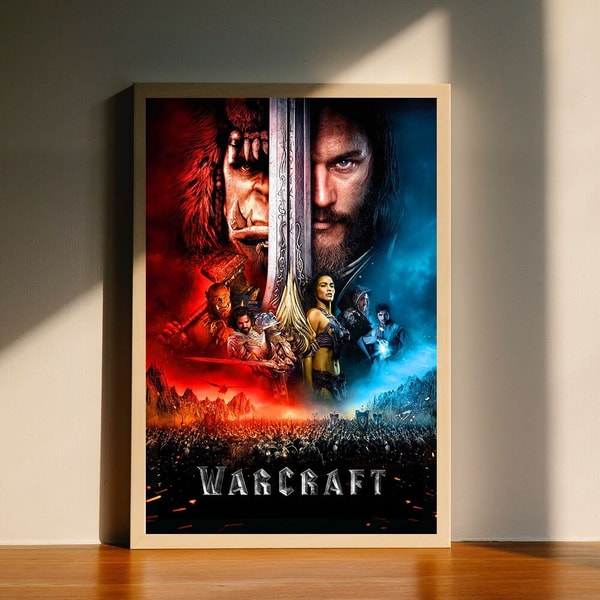 Warcraft Movie Canvas Poster, Wall Art Decor, Home Decor, No Frame.jpg