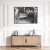 Prohibition Black and White Vintage Photography Wall Art Wine Beer Lover Gift Canvas Framed Bar Cart Decor Bartender Poster Printed Booze.jpg