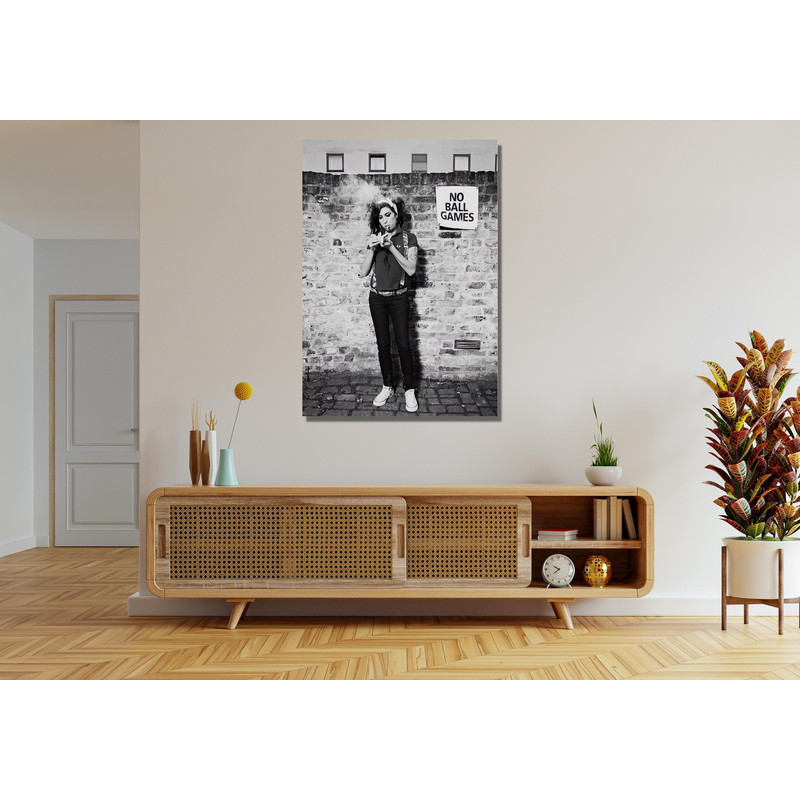 Amy Winehouse Ready To Hang Canvas,Amy Winehouse Black and White Poster,Album Cover Poster,Back to Black,Home Decor,Famous Singer Pop Music.jpg