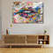 Banksy Teeth Lips Street Graffiti Ready To Hang Canvas,Banksy Print,Pop Art Print,Graffiti Wall Art,Street Art Print,Lips Print,Lips Poster.jpg