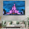 Cinderella Castle Ready To Hang Canvas, Disney Poster, Disney Wall Art, Girls Wall Art,Disneyland,Disney Wall Art, Castle Canvas, Starry Sky 1.jpg