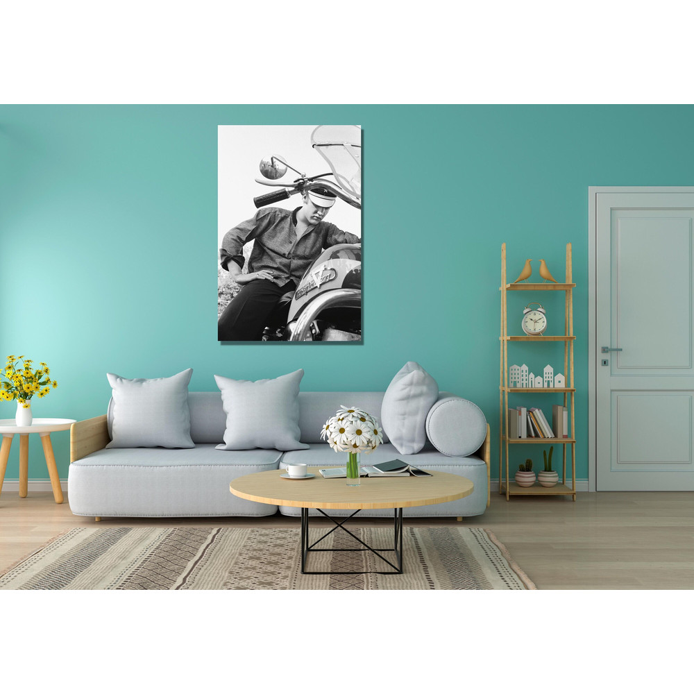 Elvis Presley Ready To Hang Canvas, Elvis Presley Poster Print, Elvis Presley Canvas Wall Art, Black and White Elvis Presley, Elvis Fan Gift 6.jpg