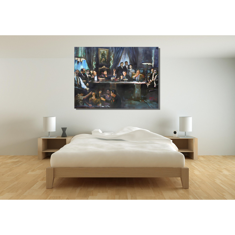 Gangsters Ready To Hang Canvas, Gangster Wall Art, Famous Gangsters Canvas Print, The Godfather Canvas Painting, Gangsters Poster Canvas Art 4.jpg