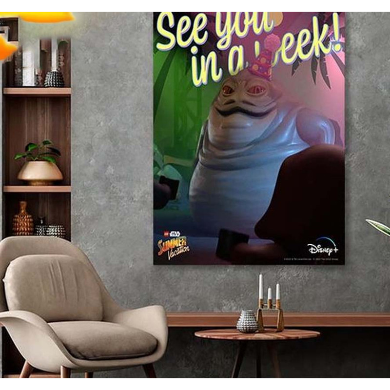 TREND lego star wars summer vacation see you in a week poster canvas.jpg