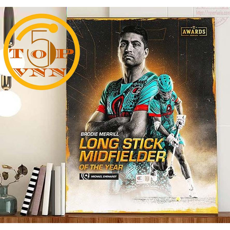 TREND Michael Ehrhardt Is 2022 PLL LSM Long Stick Midfielder Of The Year Poster Canvas.jpg