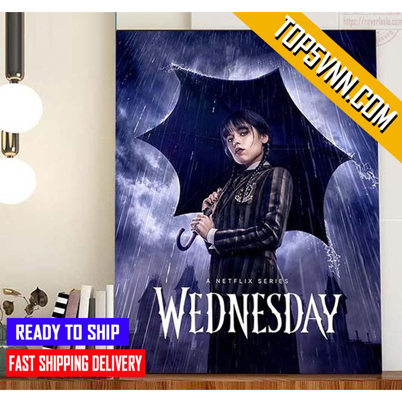 TREND Tim Burton In Wednesday Poster Movie Gifts Poster Canvas.jpg