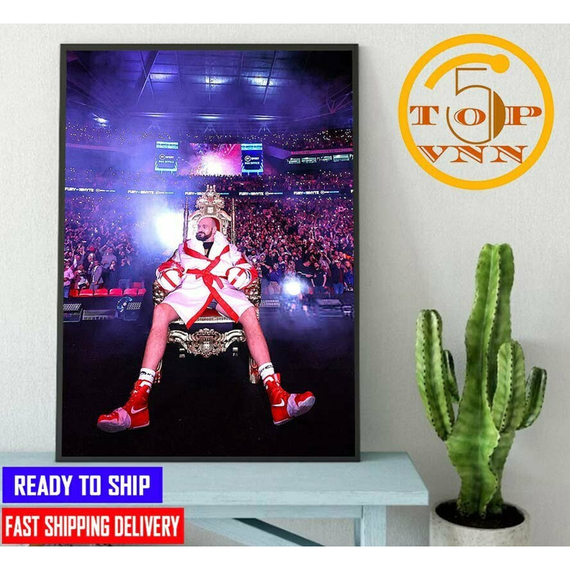 Tyson Fury Retirement Boxing Poster Canvas Home Decoration.jpg