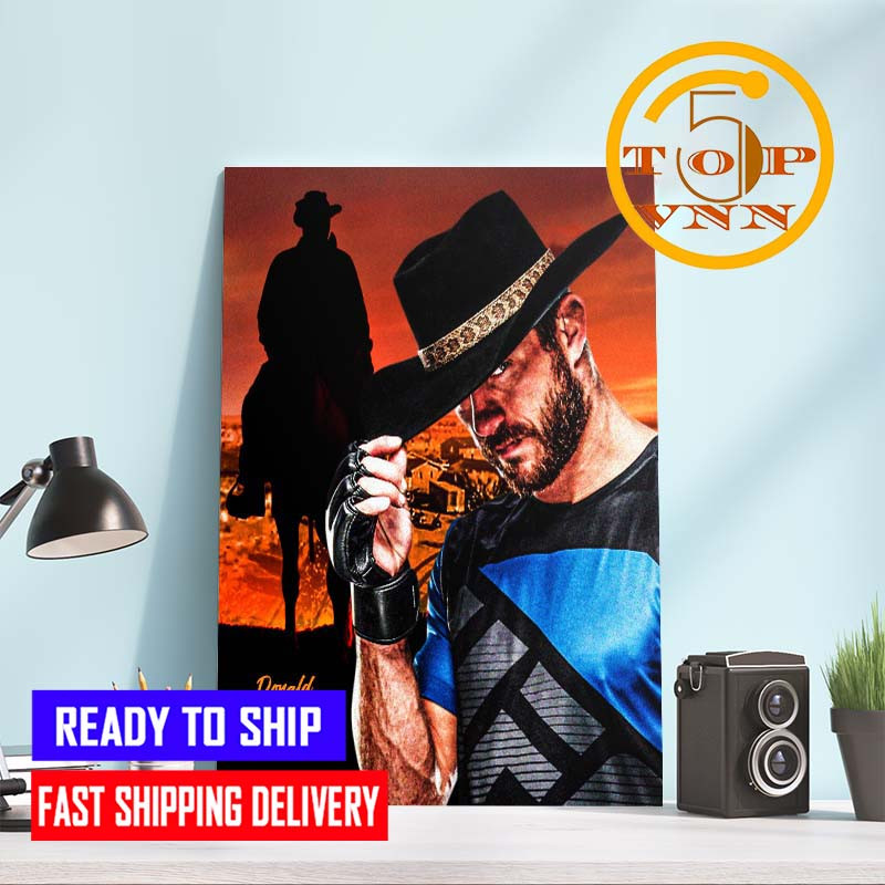UFC 276 Donald Cowboy Cerrone Rides Into The Sunset Home Decor Poster Canvas.jpg