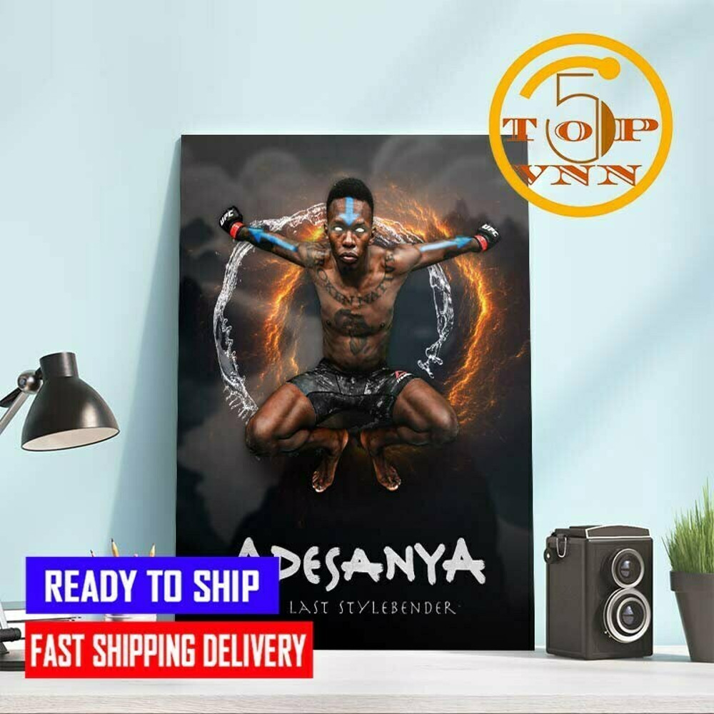 UFC 276 Israel Adesanya The Last Stylebender UFC Middleweight Champions Home Decor Poster Canvas.jpg