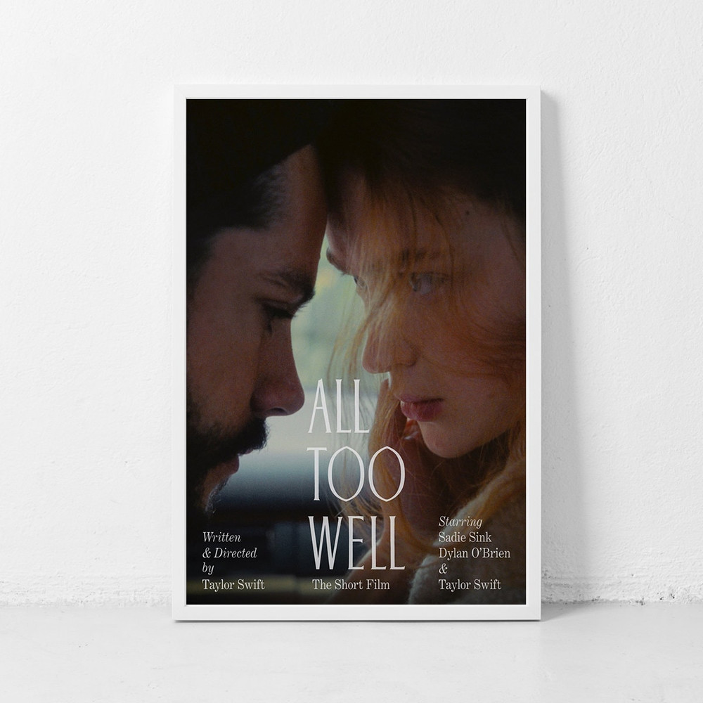 All Too Well The Short Film Movie Poster Classic Retro Rock Vintage Wall Art Print Decor Canvas Poster.jpg