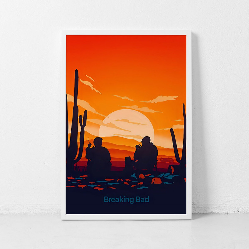 Breaking bad Movie Poster Classic Retro Rock Vintage Wall Art Print Decor Canvas Poster.jpg