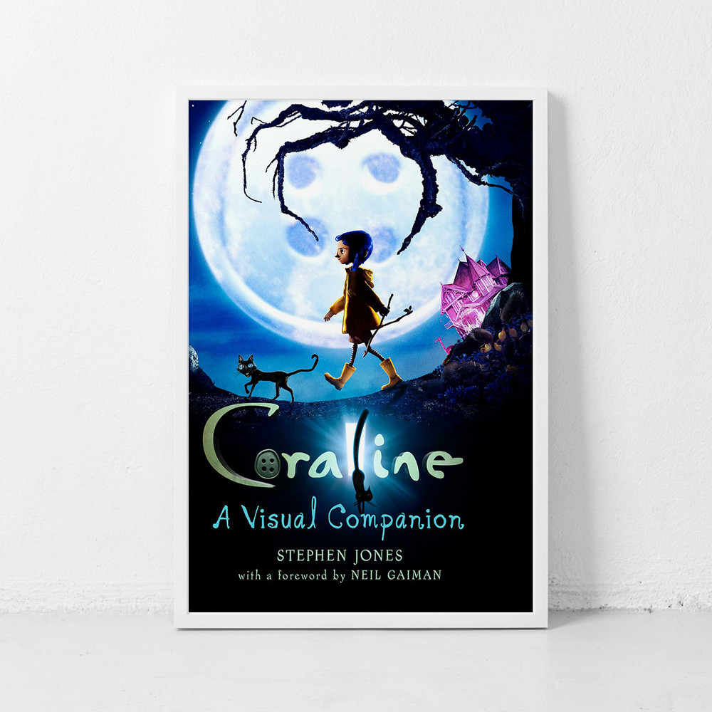 Coraline Anime Movie Poster Classic Retro Rock Vintage Wall Art Print Decor Canvas Poster.jpg